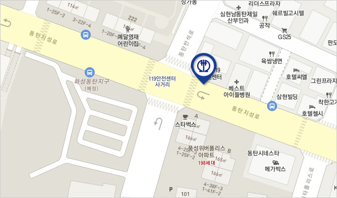 화성시 지도