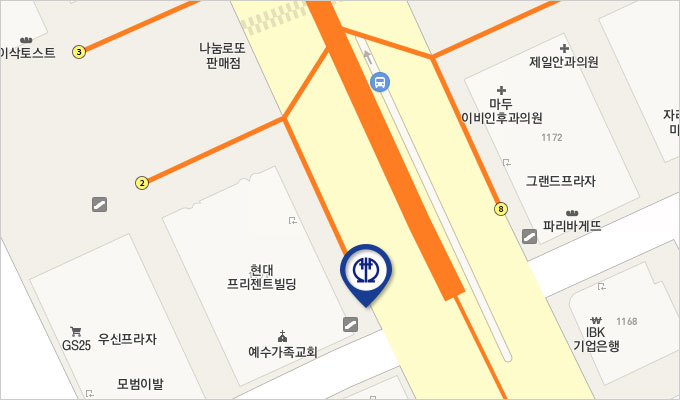 용인 지도