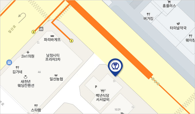 용인 지도